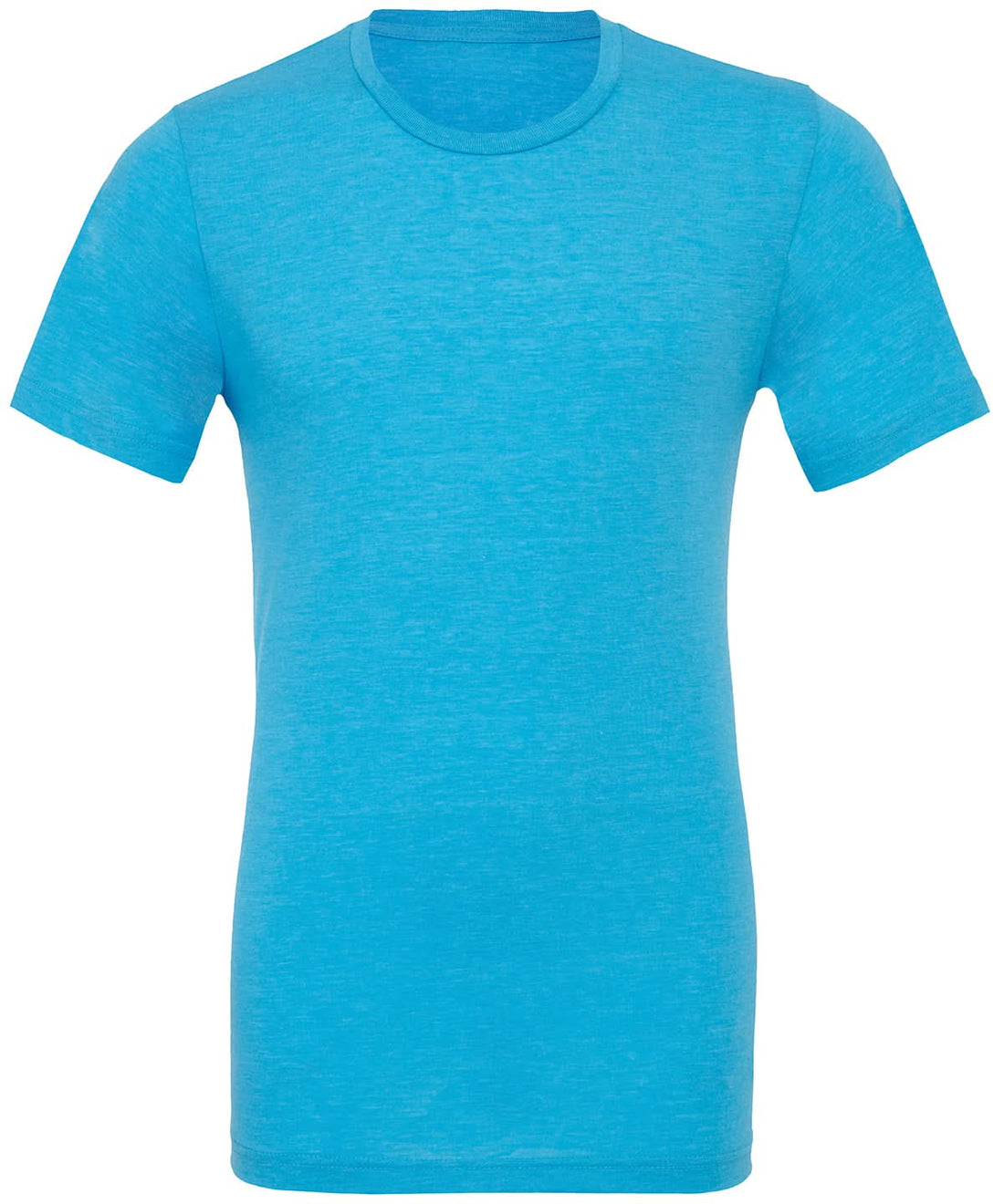 Bella Canvas Unisex triblend crew neck t shirt Aqua Triblend CV003 - Aqua Triblend - Customisable T-Shirts