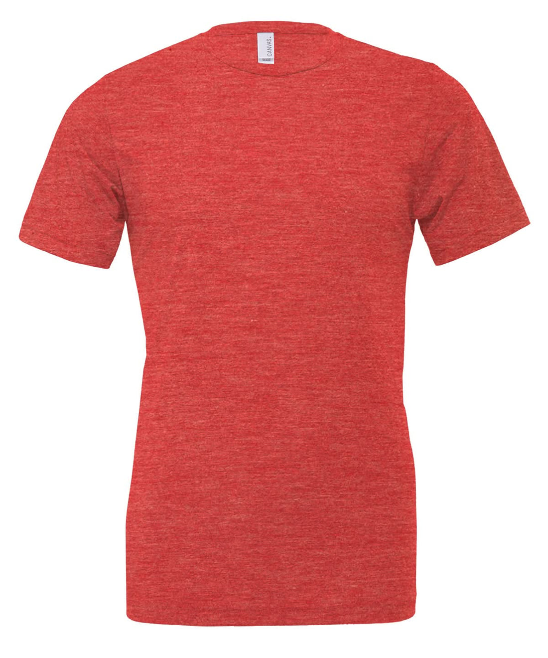 Bella Canvas Unisex triblend crew neck t shirt Light Red Triblend CV003 - Light Red Triblend - Customisable T-Shirts