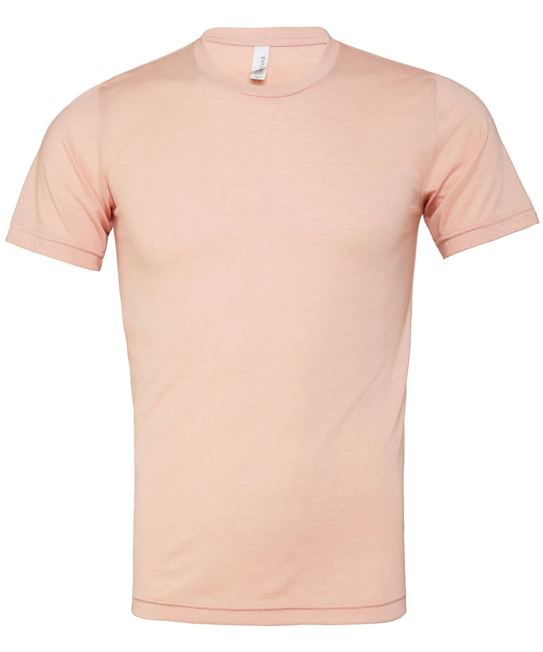 Bella Canvas Unisex triblend crew neck t shirt Peachtriblend CV003 - Peachtriblend - Customisable T-Shirts