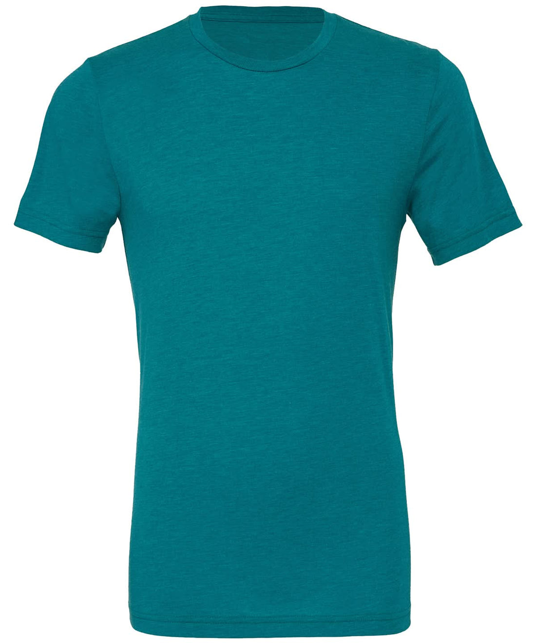 Bella Canvas Unisex triblend crew neck t shirt Teal Triblend CV003 - Teal Triblend - Customisable T-Shirts