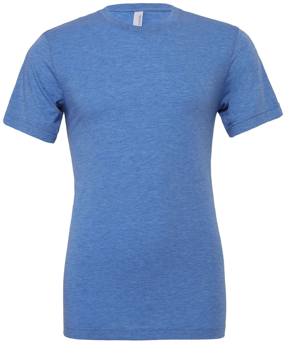 Bella Canvas Unisex triblend crew neck t shirt True Royal Triblend CV003 - True Royal Triblend - Customisable T-Shirts