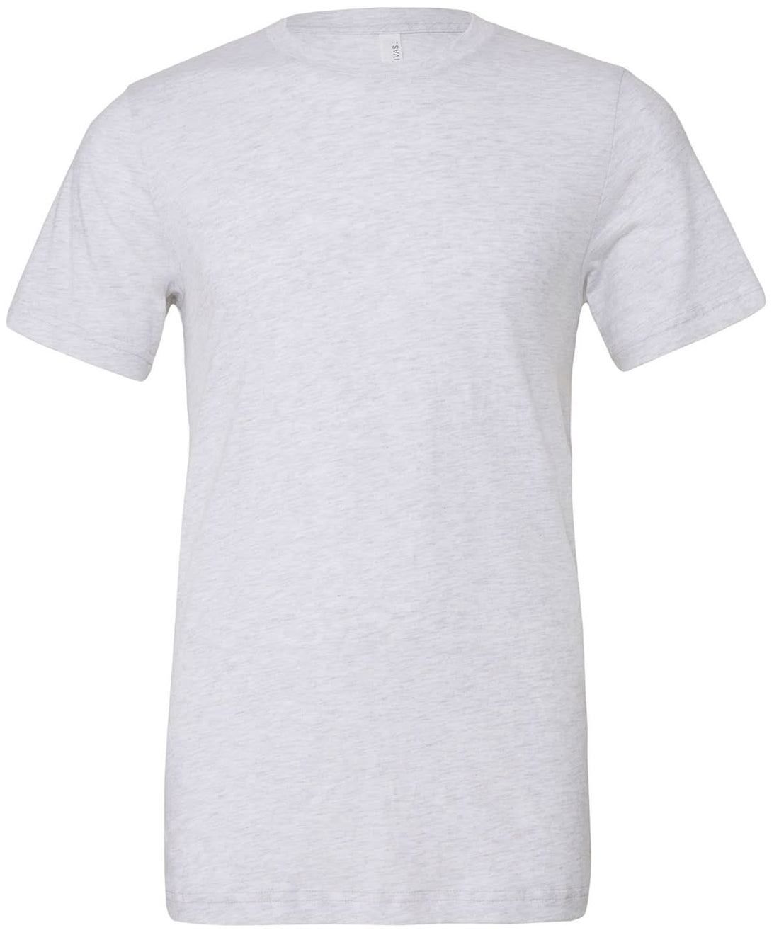 Bella Canvas Unisex triblend crew neck t shirt White Fleck Triblend CV003 - White Fleck Triblend - Customisable T-Shirts