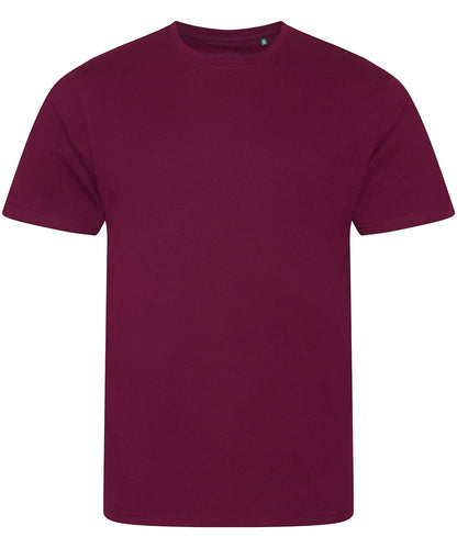 AWDis Ecologie Cascade organic tee EA001 - Burgundy - Customisable T-Shirts