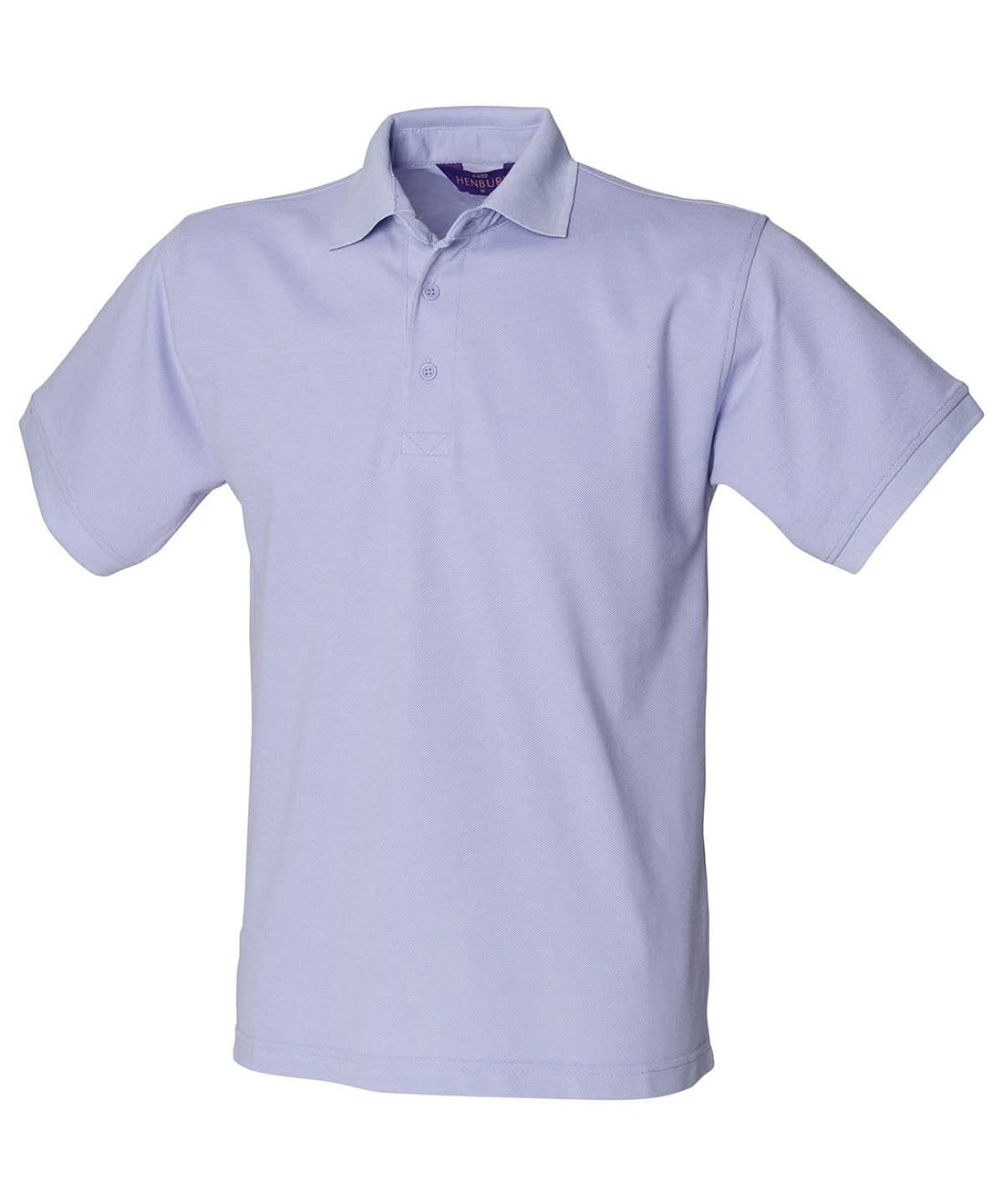 Henbury 6535 Classic Piqu Polo Shirt Lavender HB400 - Lavender - Customisable Polos
