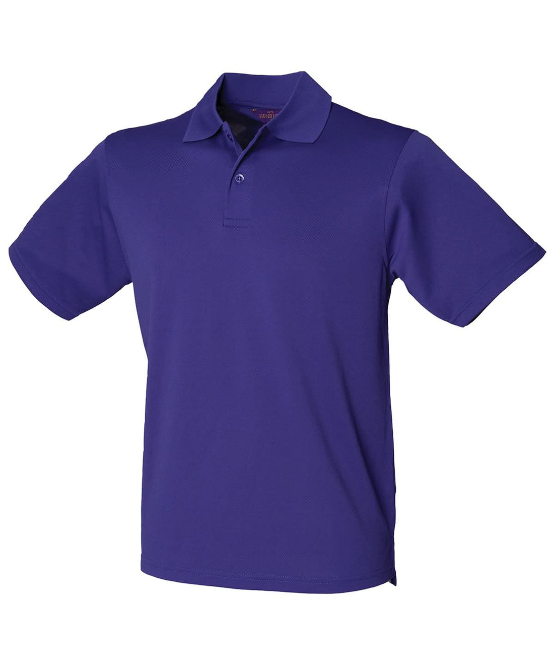 Henbury Coolplus Polo Shirt Bright Purple HB475 - Bright Purple - Customisable Polos