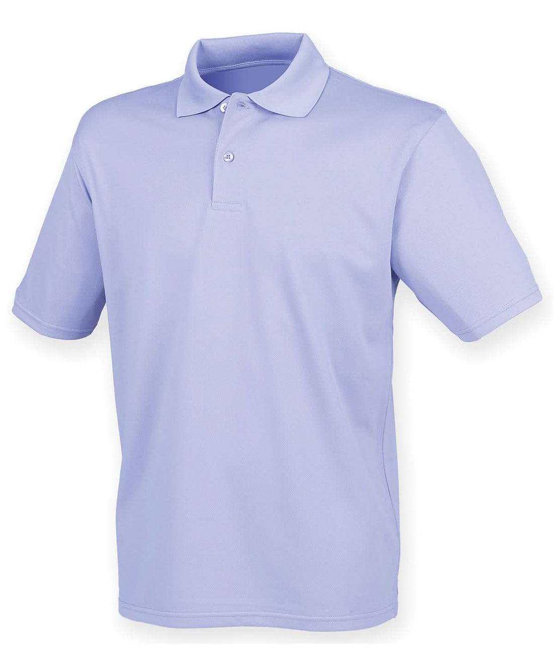 Henbury Coolplus Polo Shirt Lavender HB475 - Lavender - Customisable Polos