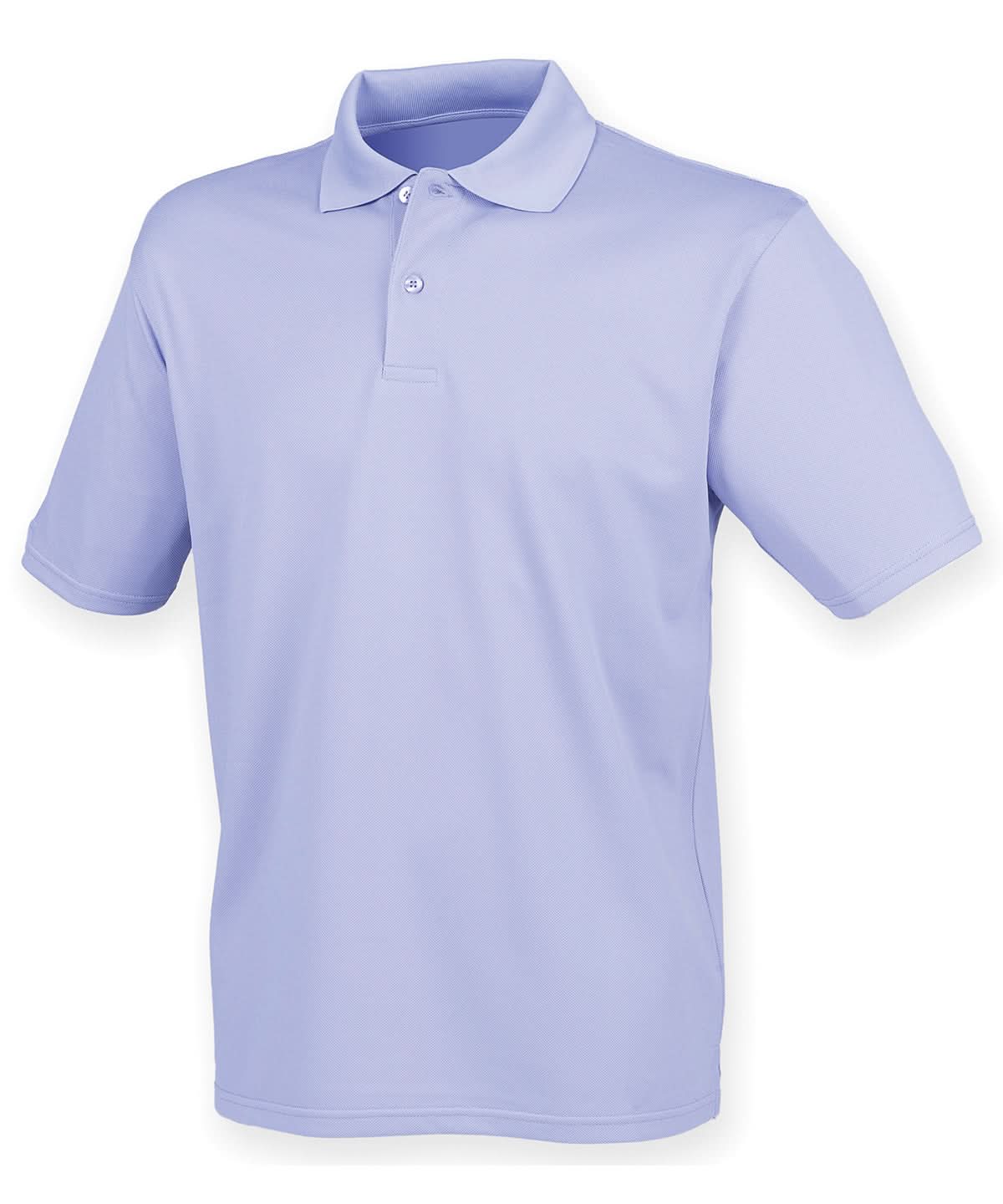 Henbury Coolplus Polo Shirt Lavender HB475 - Lavender - Customisable Polos