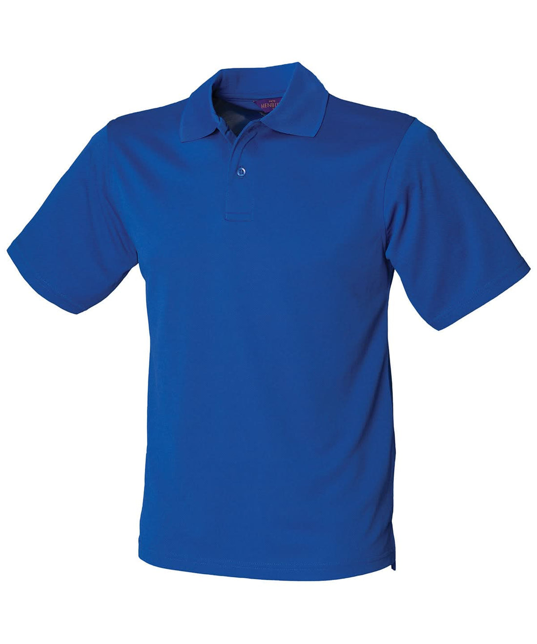 Henbury Coolplus Polo Shirt Royal HB475 - Royal - Customisable Polos