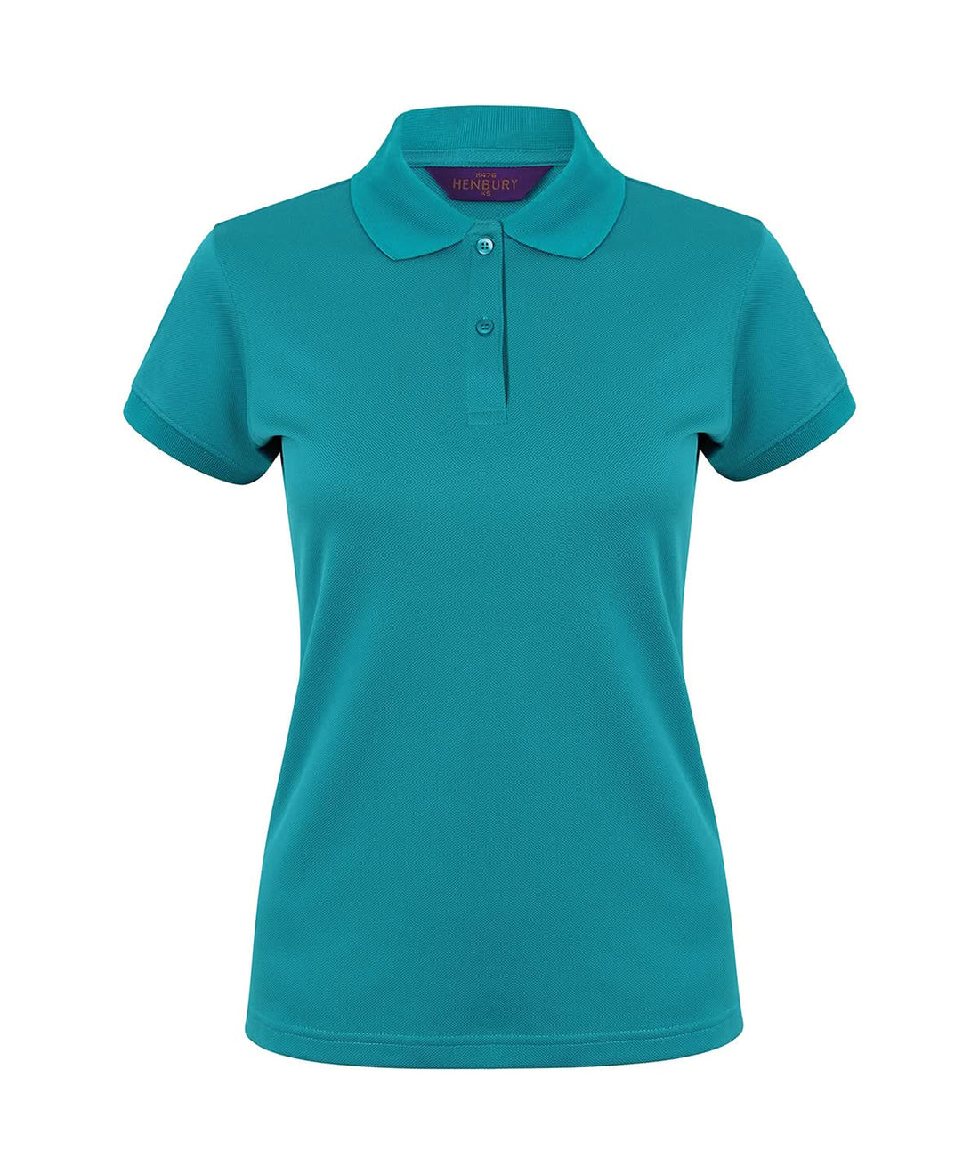 Henbury Womens Coolplus Polo Shirt Bright Jade HB476 - Bright Jade - Customisable Polos