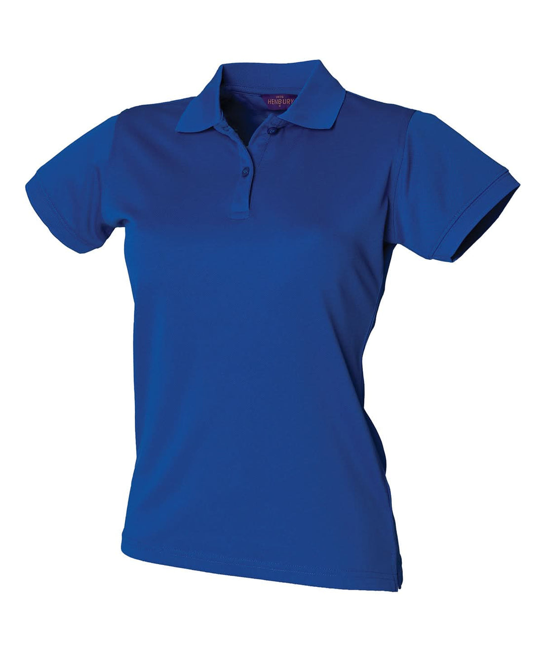 Henbury Womens Coolplus Polo Shirt Royal HB476 - Royal - Customisable Polos