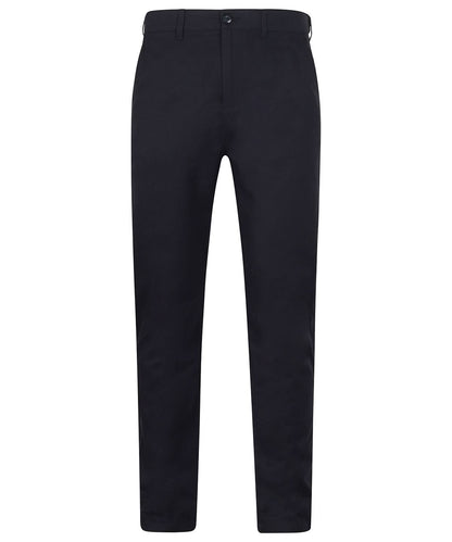 Henbury Stretch Chinos With Flex Waistband HB650 - Navy - Customisable Chinos
