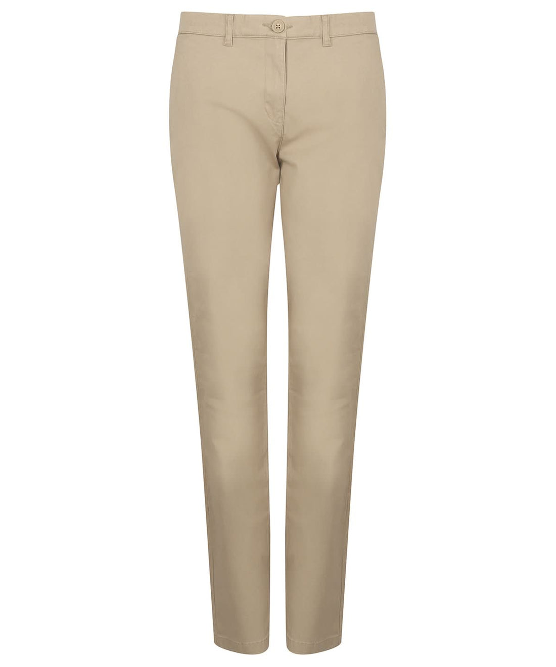Henbury WomenS Stretch Chinos HB651 - Stone - Customisable Chinos