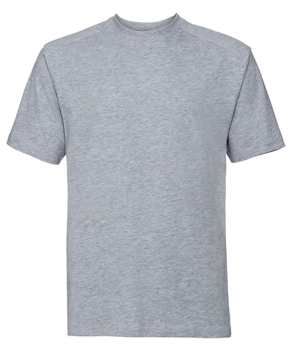 Russell Short Sleeve Europe Workwear t shirt J010M - Light Oxford - Customisable T-Shirts