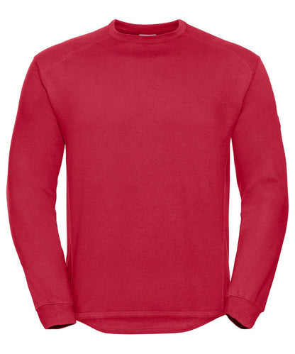 Russell Europe Heavy duty crew neck sweatshirt J013M - Classic Red 4XL - Customisable Sweatshirts