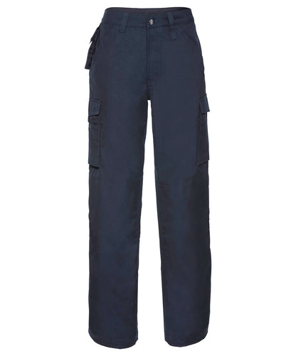Russell Europe Heavy duty workwear trousers J015M - French Navy - Customisable Trousers