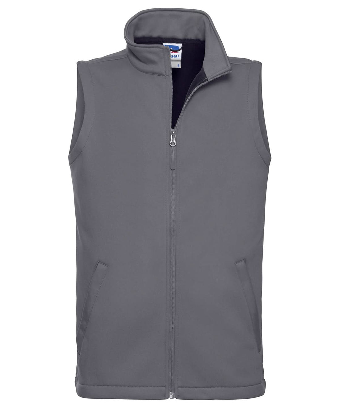 Russell Europe Smart softshell gilet J041M - Convoy Grey - Customisable Bodywarmers