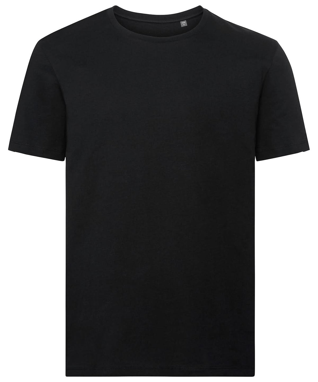 Russell Short Sleeve Europe Pure organic tee J108M - Black - Customisable T-Shirt