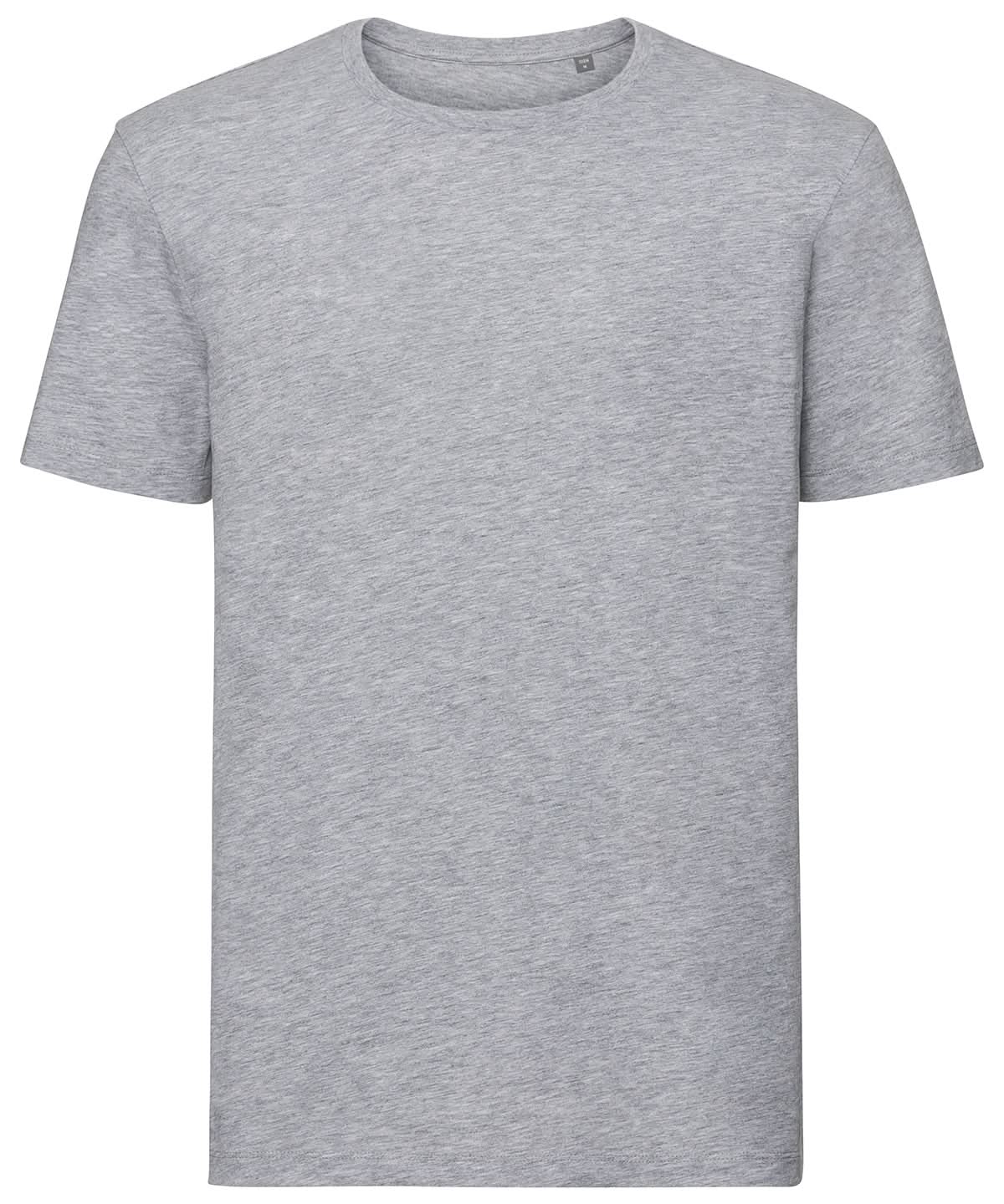 Russell Short Sleeve Europe Pure organic tee J108M - Light Oxford S - Customisable T-Shirt