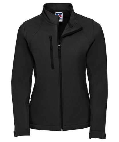 Russell Europe Womens softshell jacket J140F - Black - Customisable Softshell Jacket