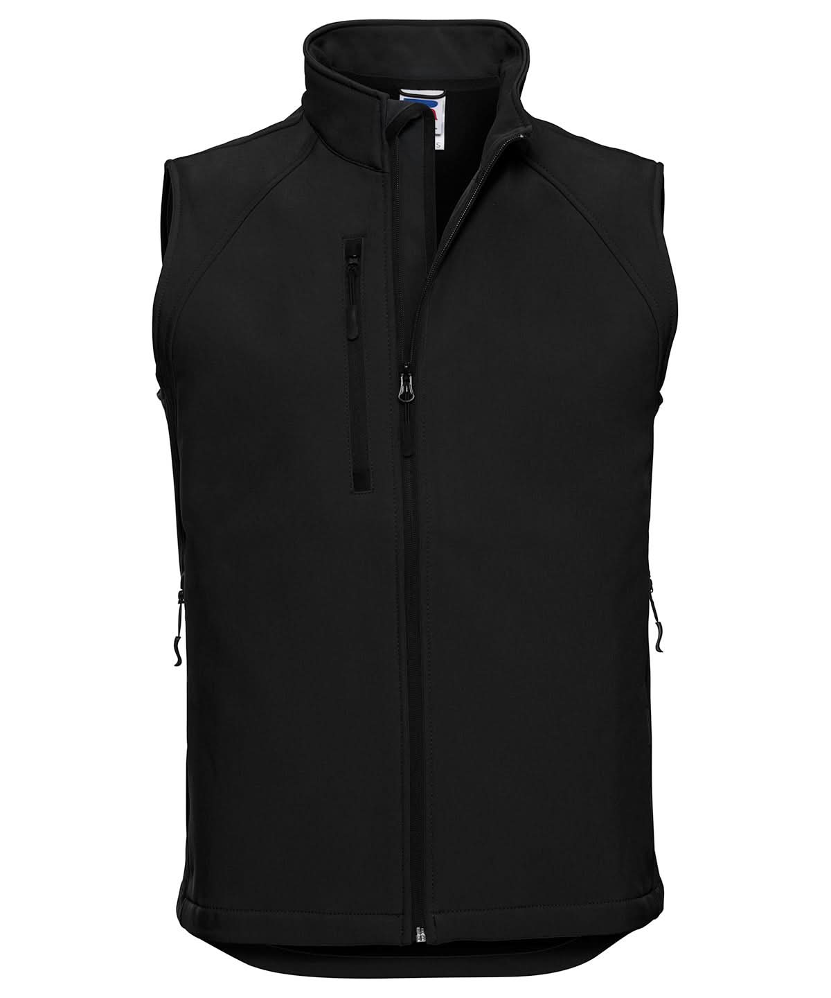 Russell Europe Softshell gilet J141M - Black - Customisable Gilets &amp; Body Warmers