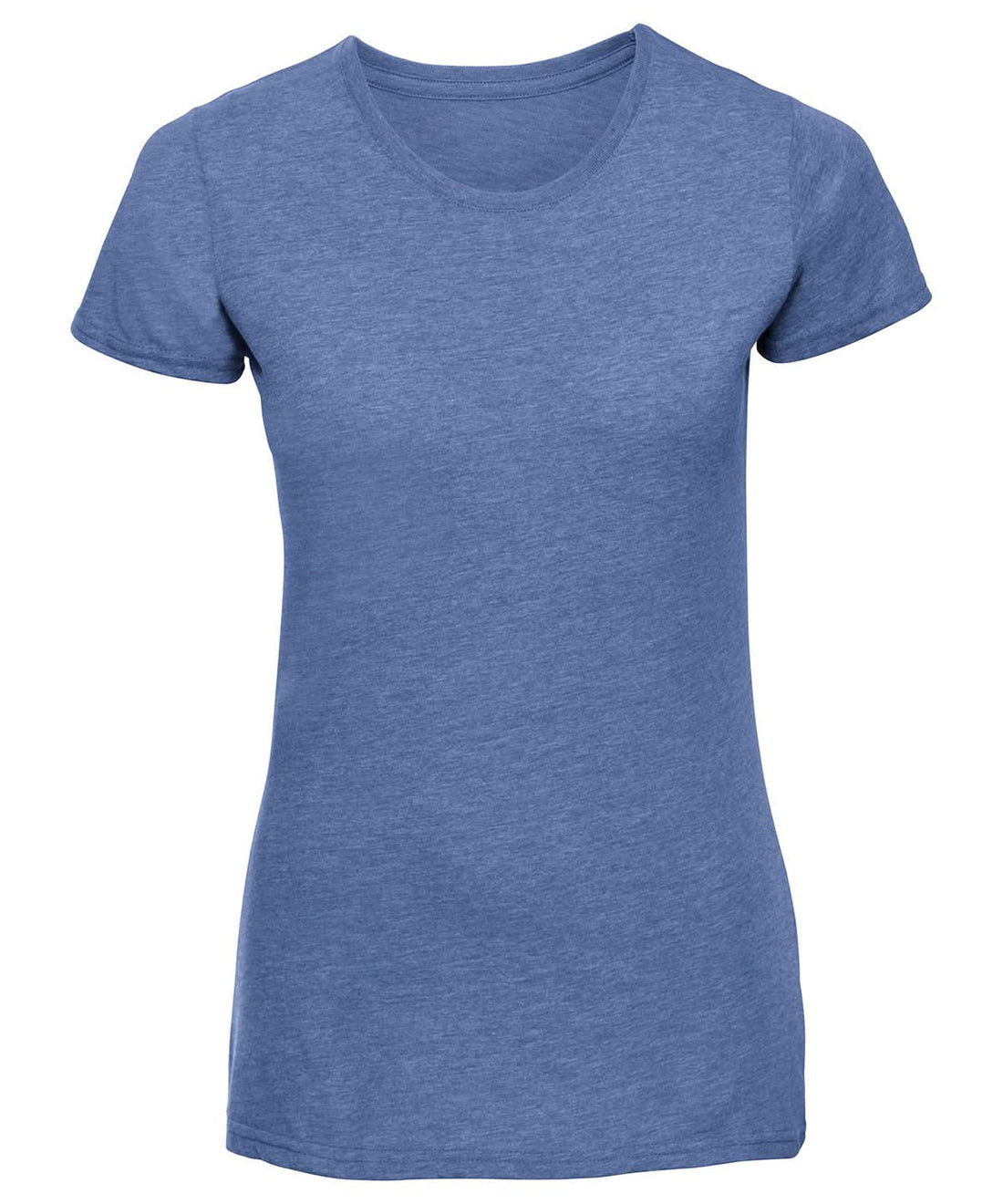 Russell Short Sleeve Europe Womens HD T j165f - Blue Marl - Customisable T-Shirts