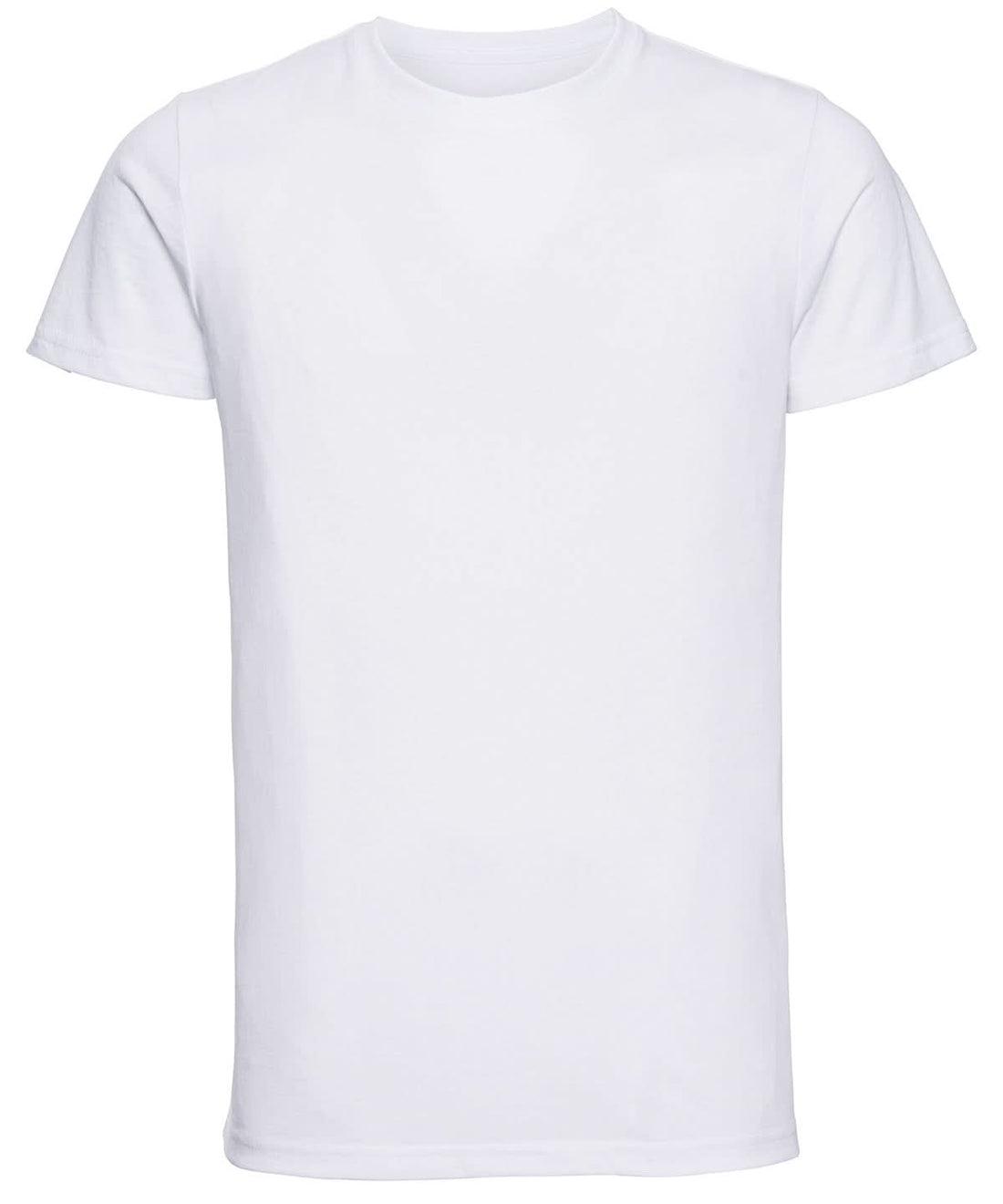 Russell Short Sleeve Europe HD T j165m - White - Customisable T-Shirt