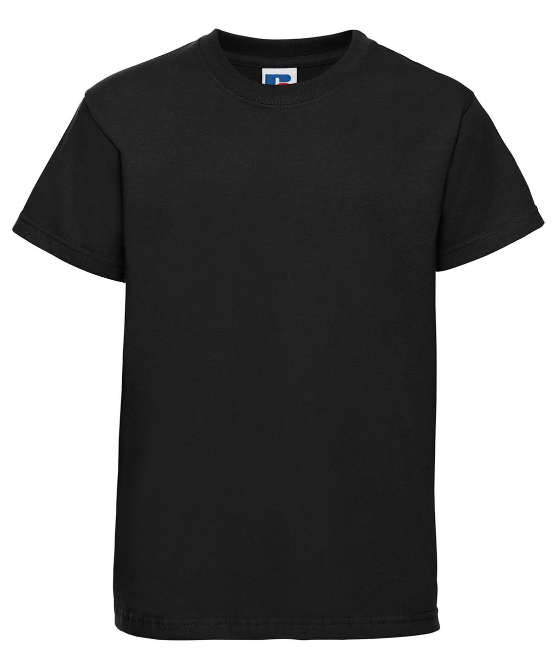 Russell Short Sleeve Europe Kids t shirt J180B - Black - Customisable T-Shirt