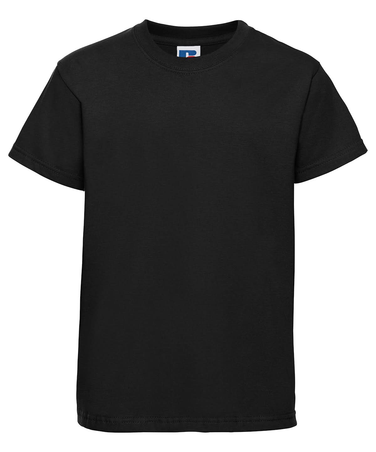Russell Short Sleeve Europe Kids t shirt J180B - Black - Customisable T-Shirts