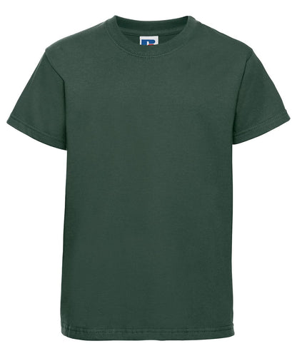 Russell Short Sleeve Europe Kids t shirt J180B - Bottle Green - Customisable T-Shirts