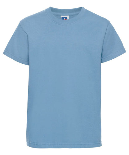 Russell Short Sleeve Europe Kids t shirt J180B - Sky - Customisable T-Shirts