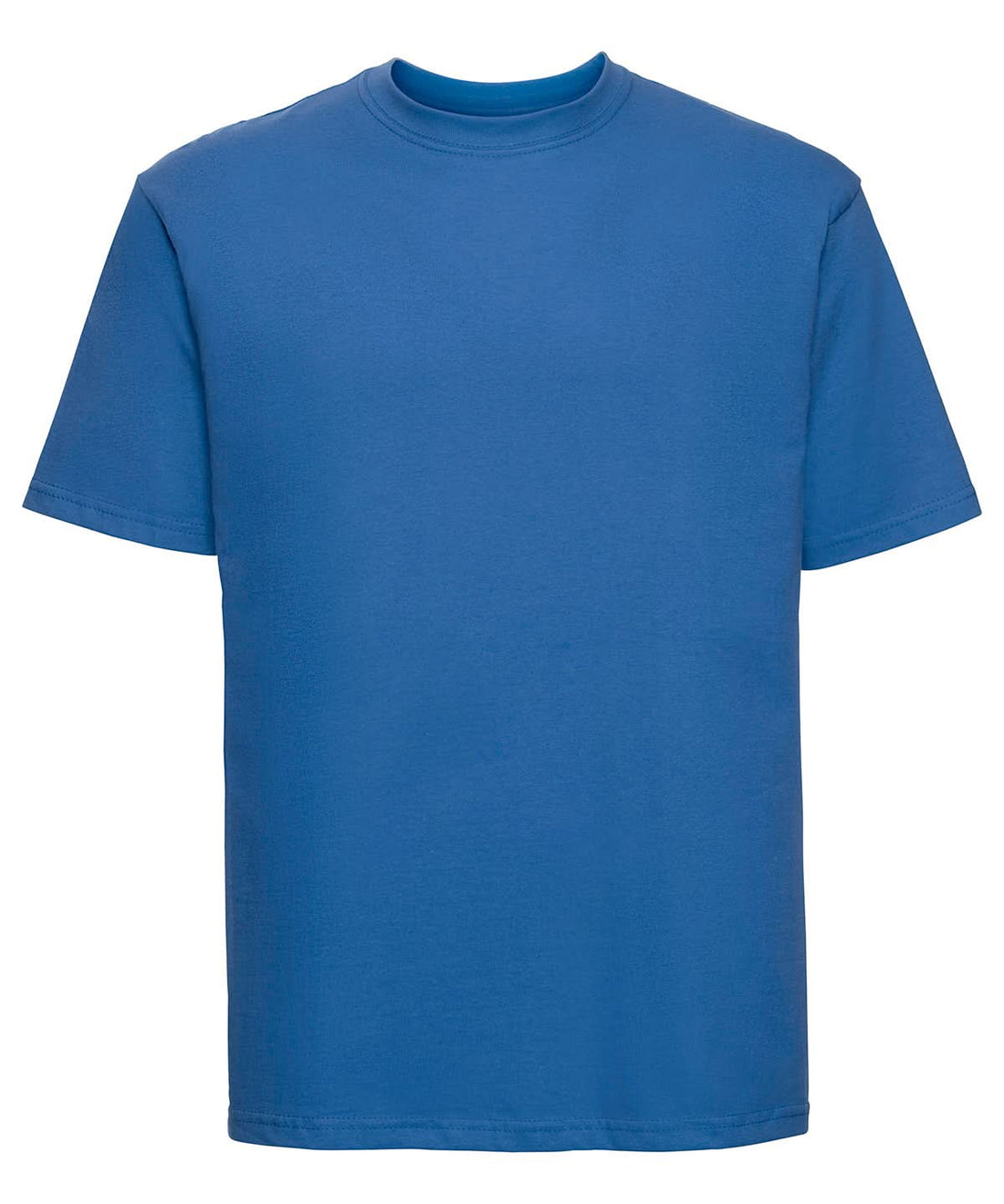 Russell Short Sleeve Europe Super Ringspun Classic T Shirt Azure Blue J180M - Azure Blue - Customisable T-Shirts