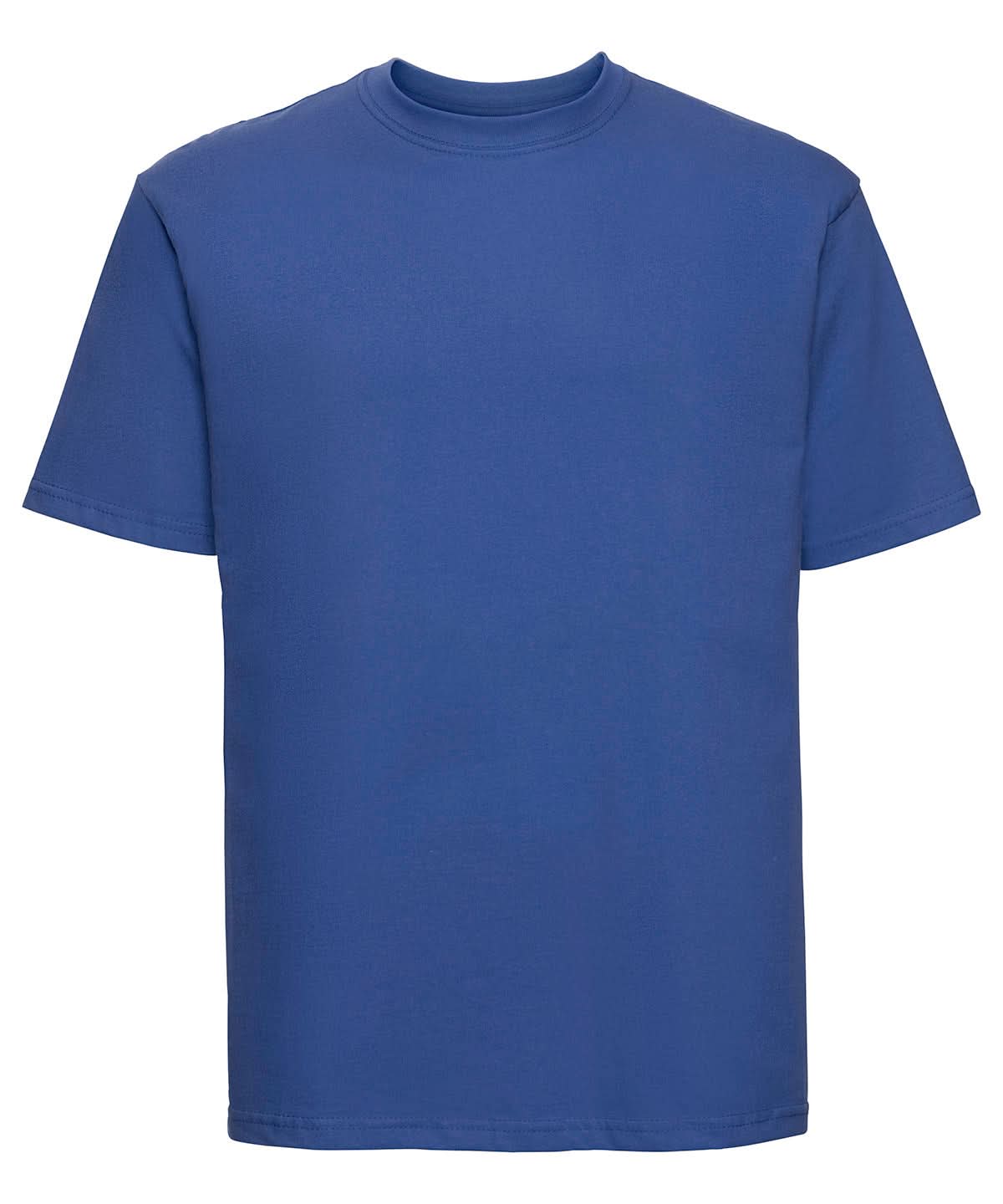 Russell Short Sleeve Europe Super Ringspun Classic T Shirt Bright Royal J180M - Bright Royal - Customisable T-Shirt