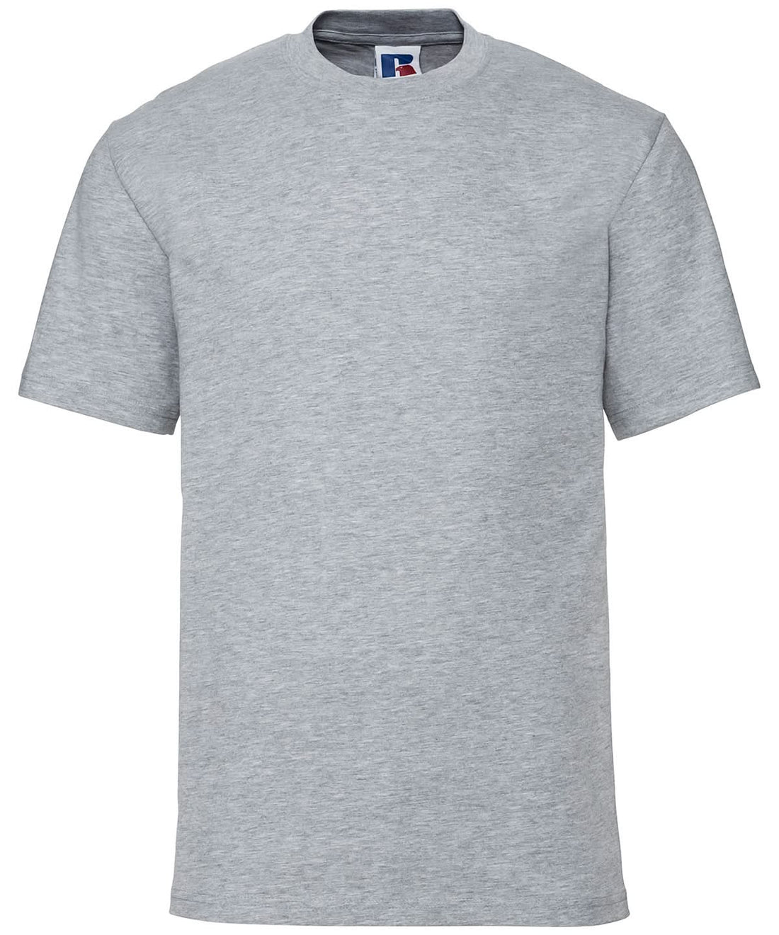 Russell Short Sleeve Europe Super Ringspun Classic T Shirt Light Oxford J180M - Light Oxford - Customisable T-Shirts