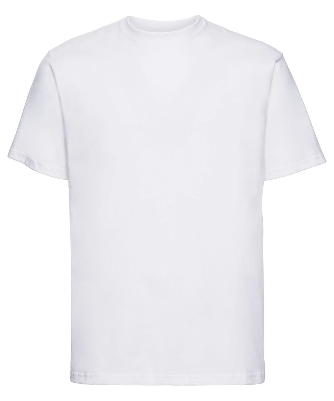 Russell Short Sleeve Europe Super Ringspun Classic T Shirt White J180M - White - Customisable T-Shirts