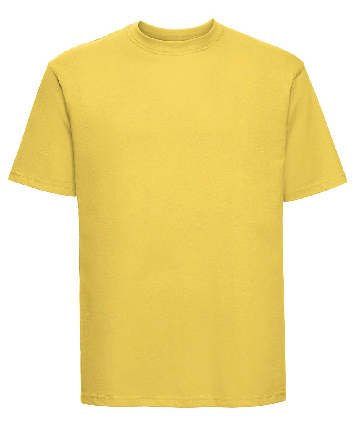 Russell Short Sleeve Europe Super Ringspun Classic T Shirt Yellow J180M - Yellow - Customisable T-Shirt