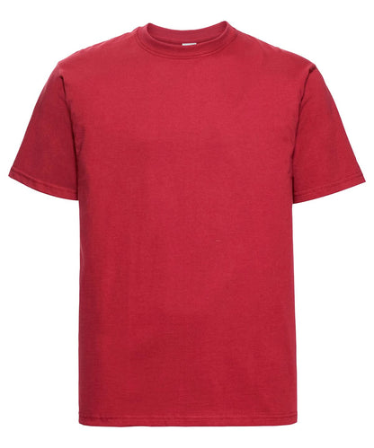 Russell Short Sleeve Europe Classic heavyweight ringspun t shirt J215M - Classic Red - Customisable T-Shirts