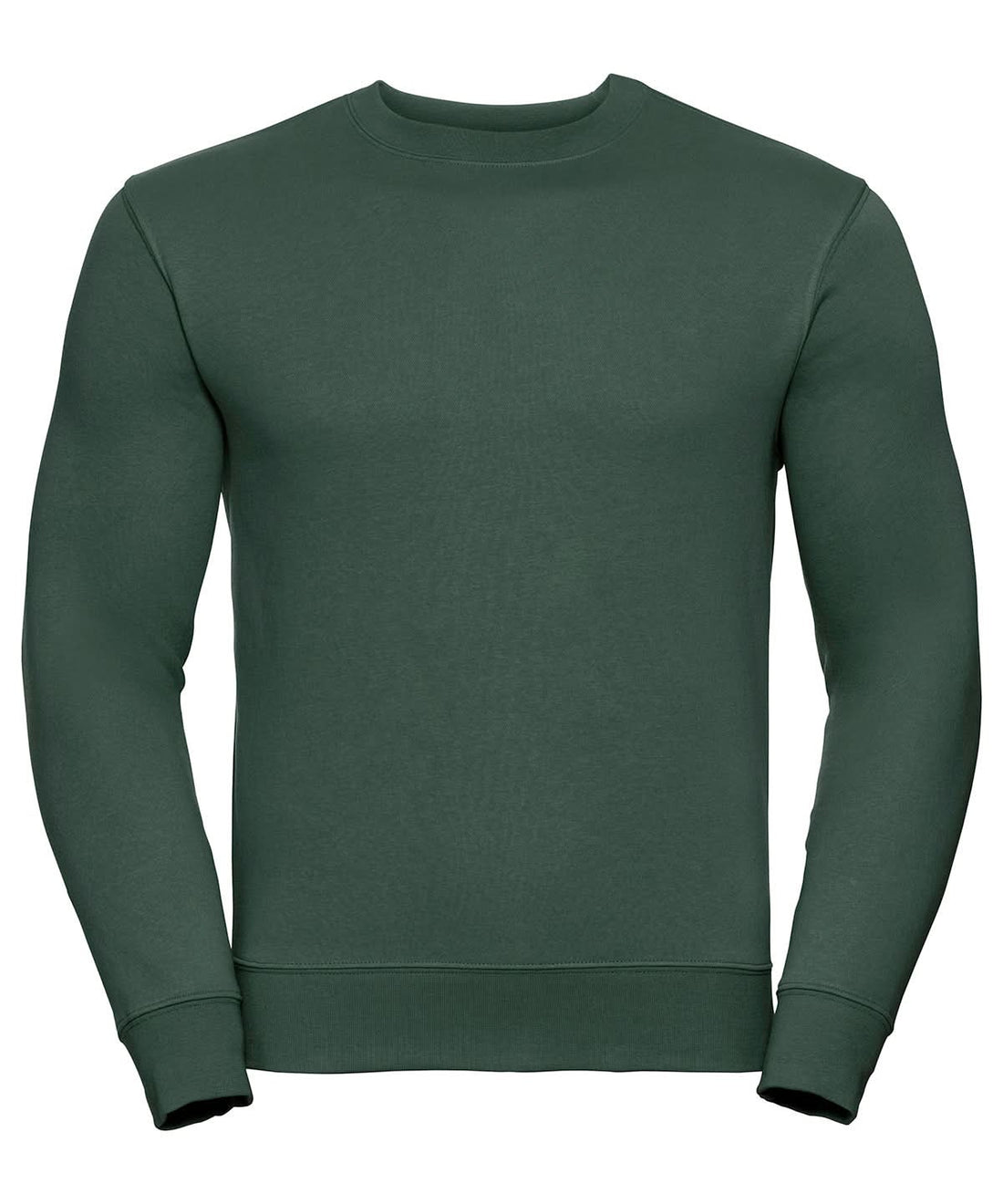 Russell Europe Set in Sleeve Sweatshirt Bottle Green J262M - Bottle Green - Customisable Sweatshirts
