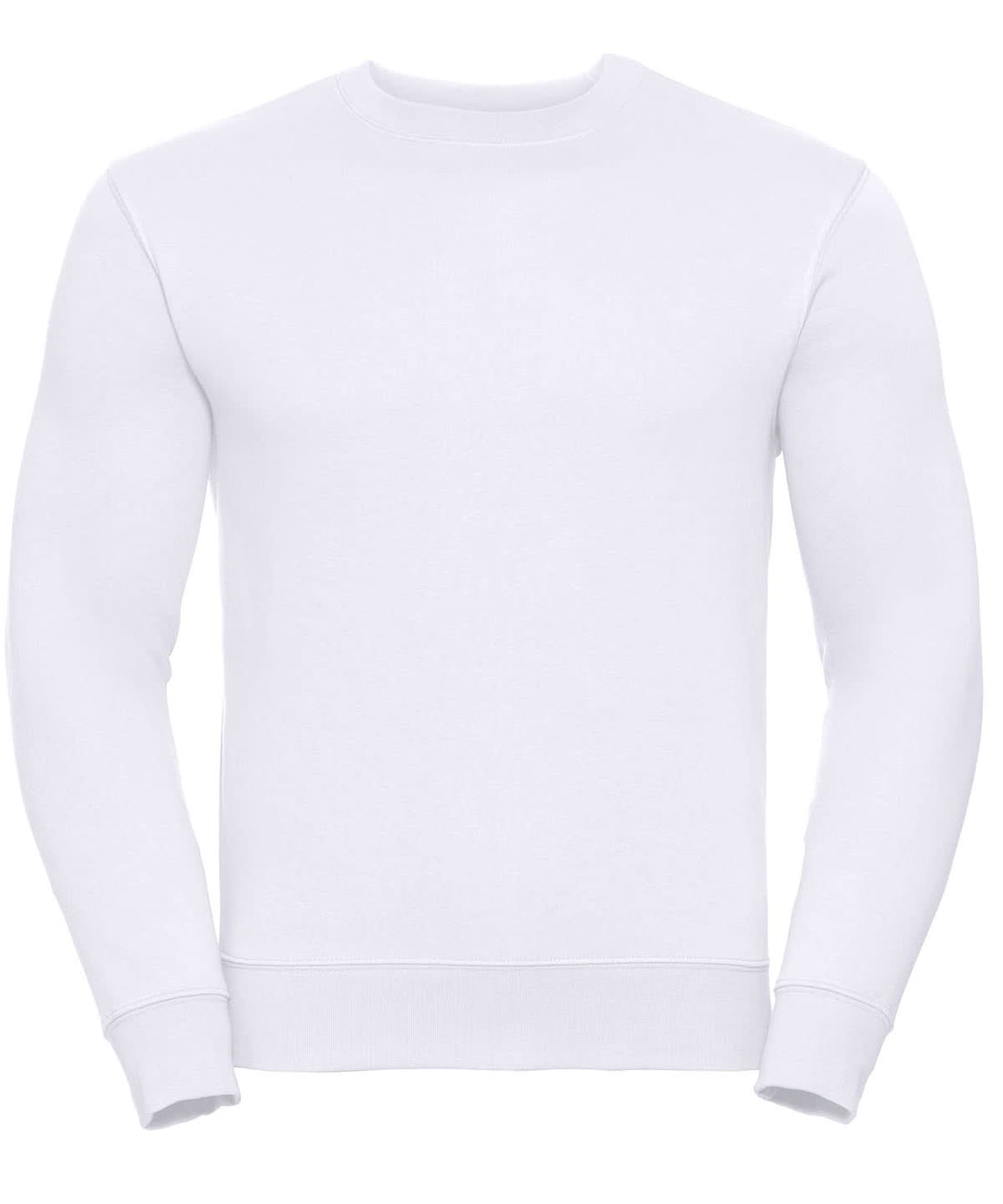 Russell Europe Set in Sleeve Sweatshirt White J262M - White - Customisable Sweatshirts