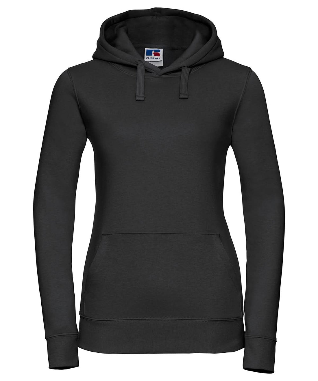 Russell Europe Womens authentic hooded sweatshirt j265f - Black - Customisable Sweatshirts