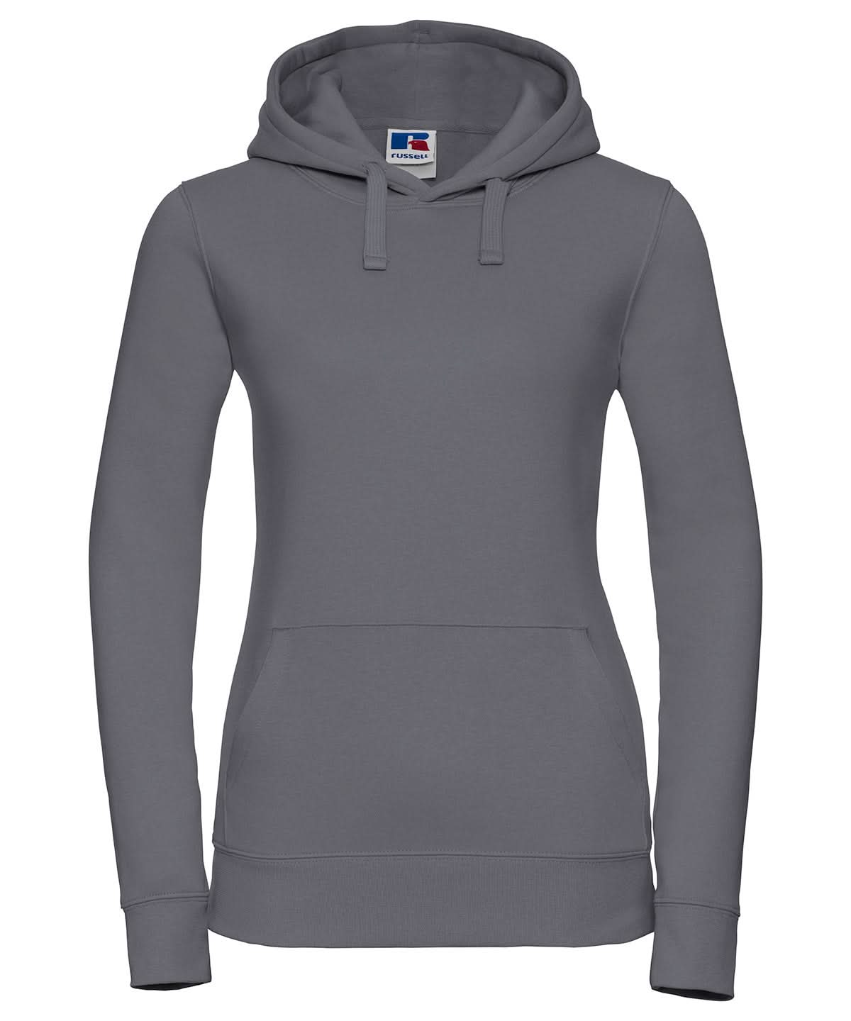 Russell Europe Womens authentic hooded sweatshirt j265f - Convoy Grey - Customisable Sweatshirts