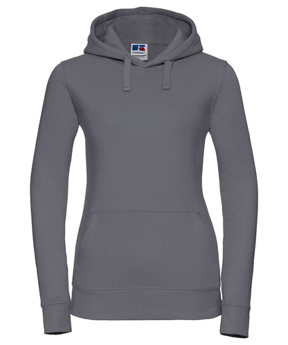 Russell Europe Womens authentic hooded sweatshirt j265f - Convoy Grey - Customisable Sweatshirts
