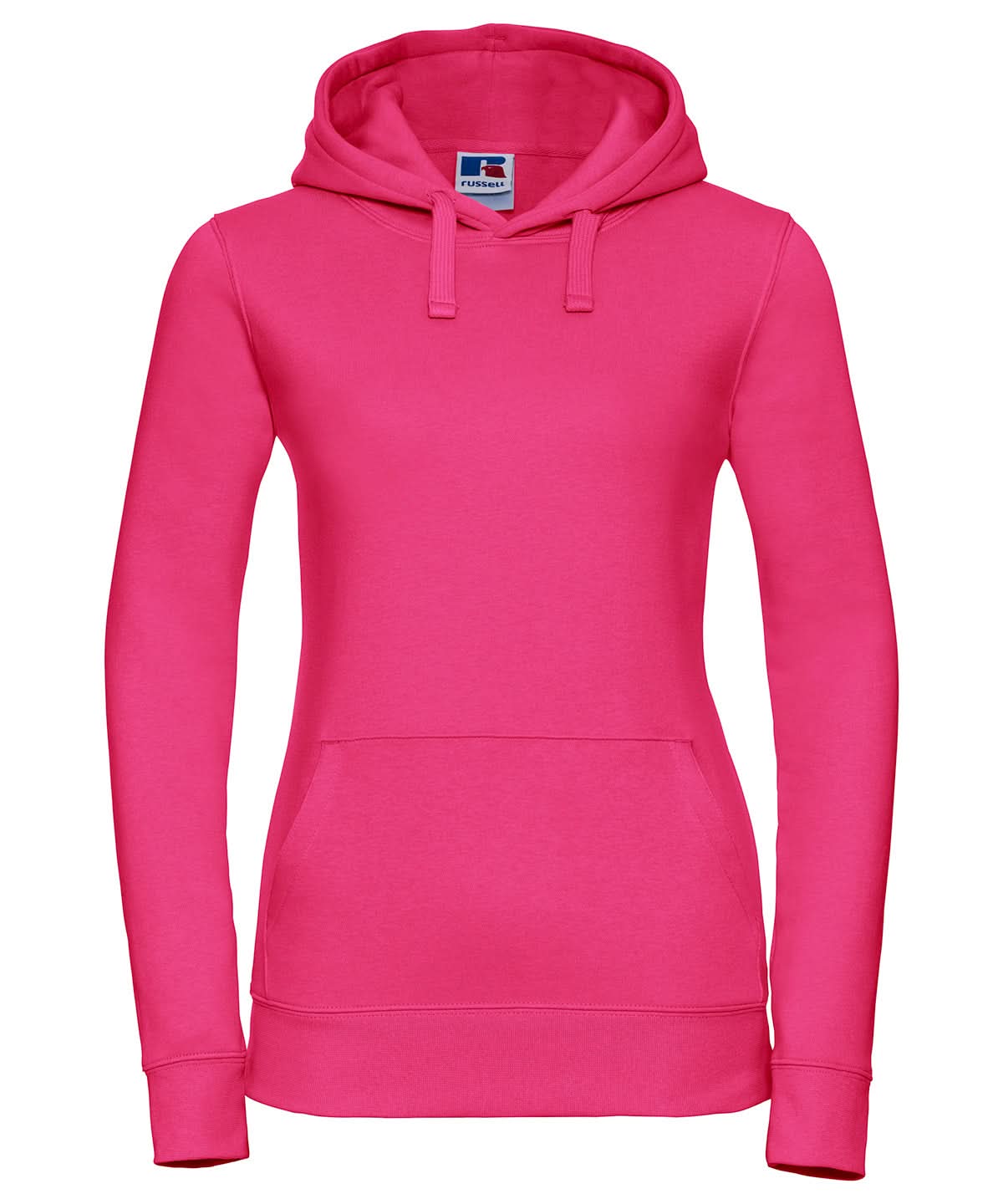 Russell Europe Womens authentic hooded sweatshirt j265f - Fuchsia - Customisable Sweatshirts