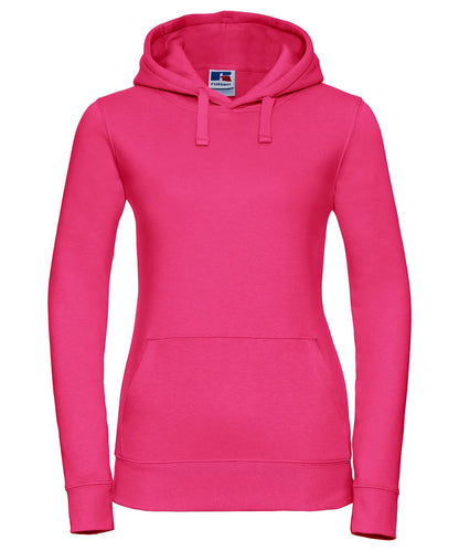 Russell Europe Womens authentic hooded sweatshirt j265f - Fuchsia - Customisable Sweatshirts