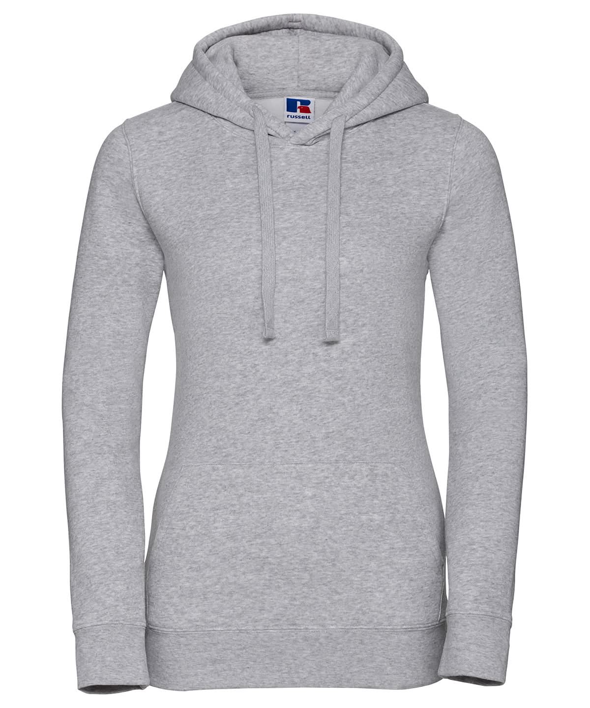 Russell Europe Womens authentic hooded sweatshirt j265f - Light Oxford - Customisable Sweatshirts