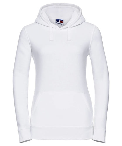 Russell Europe Womens authentic hooded sweatshirt j265f - White - Customisable Sweatshirts