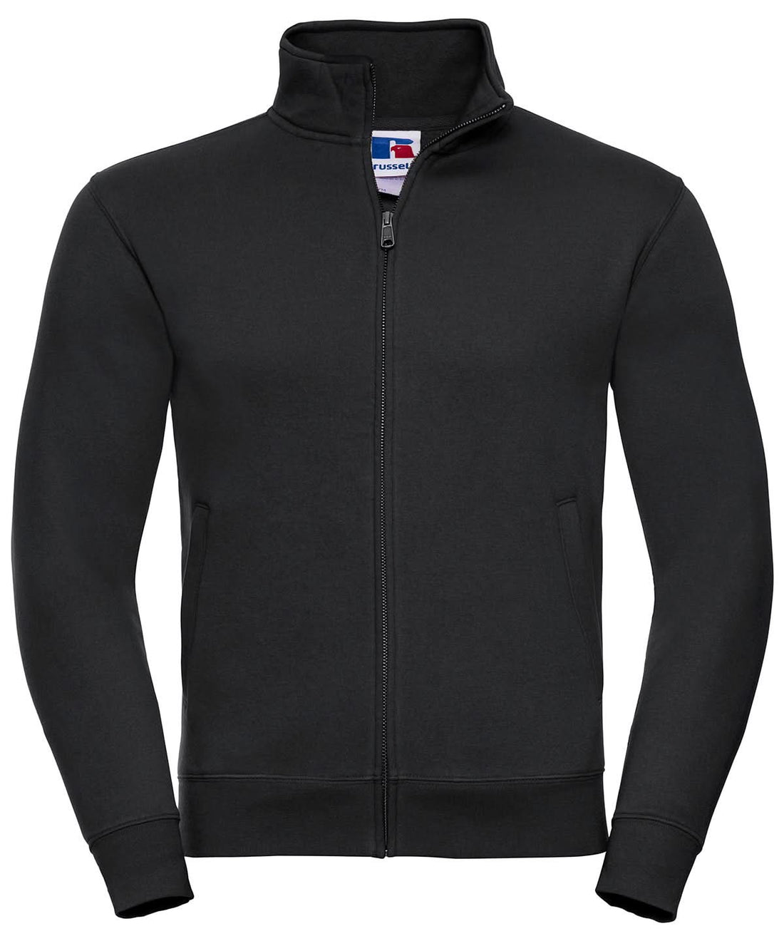 Russell Europe Authentic sweatshirt jacket J267M - Black - Customisable Jacket