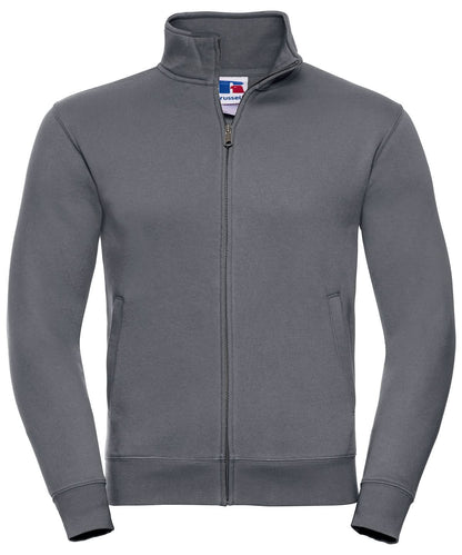 Russell Europe Authentic sweatshirt jacket J267M - Convoy Grey - Customisable Jackets