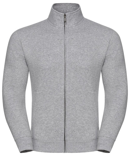 Russell Europe Authentic sweatshirt jacket J267M - Light Oxford - Customisable Jackets