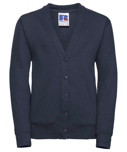 Russell Europe Kids cardigan J273B - French Navy - Customisable Cardigans