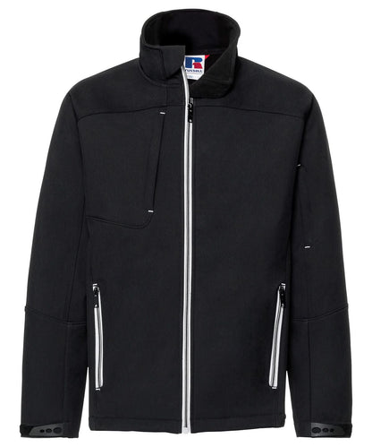 Russell Europe Bionic softshell jacket J410M - Black - Customisable Softshell Jacket